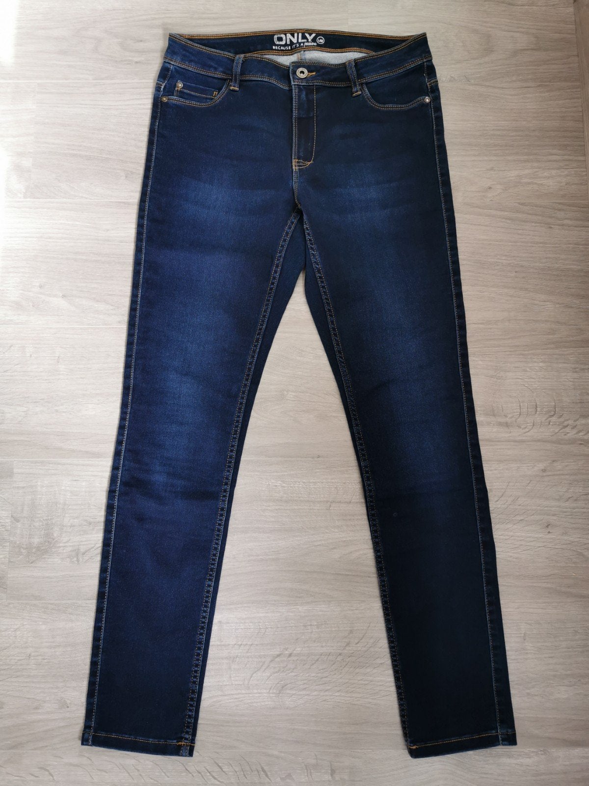 Skinny jeans Only - maat L/32, Kleding | Dames, Spijkerbroeken en Jeans, Only, Blauw, Ophalen of Verzenden, Zo goed als nieuw