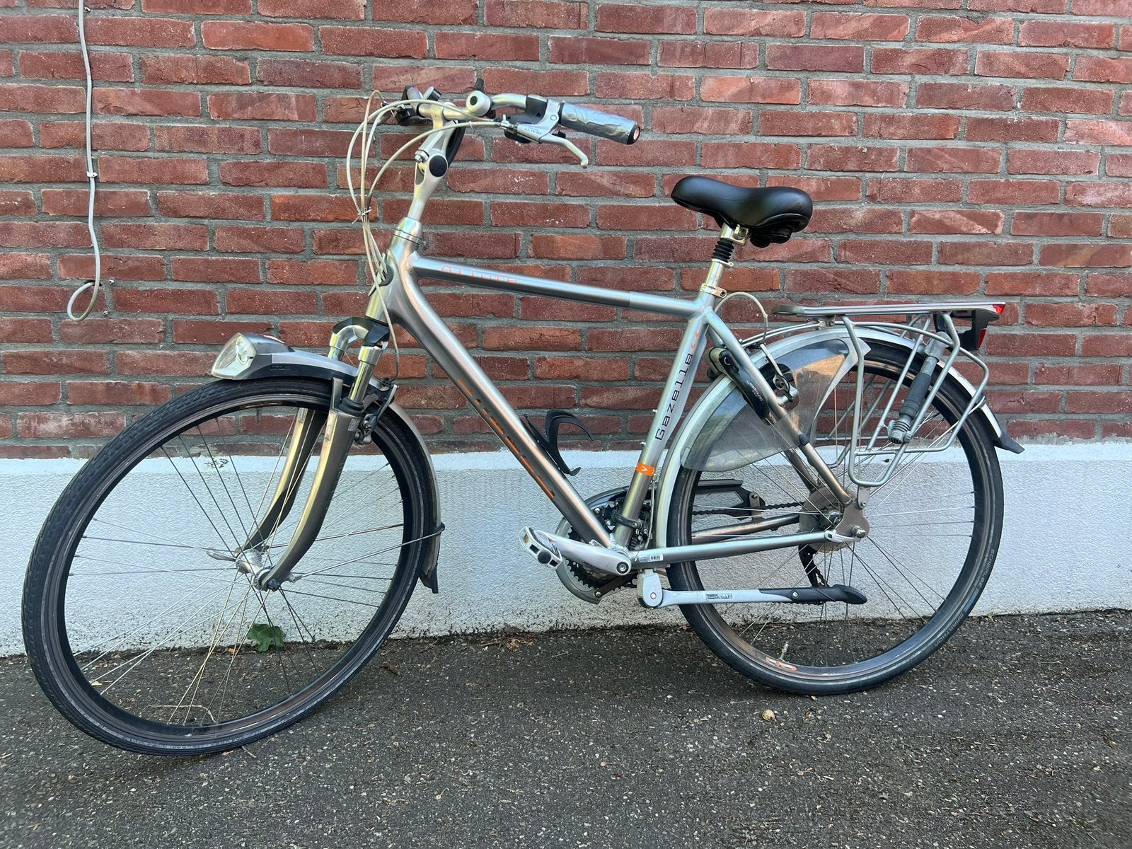 Herenfiets Gazelle, Fietsen en Brommers, Fietsen | Heren | Herenfietsen, Ophalen, Zo goed als nieuw, Gazelle