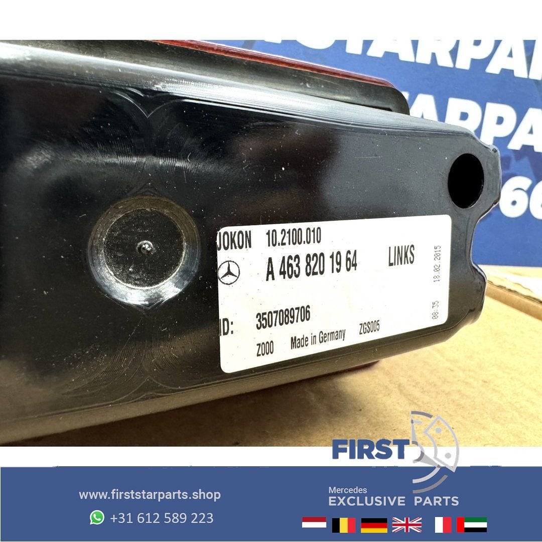 W463 G KLASSE ACHTERLICHT LINKS Mercedes 2006-2018 A46382019, Utilisé, -, -, Enlèvement ou Envoi
