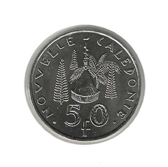Nieuw Caledonië, 50 Francs 2013., Postzegels en Munten, Munten | Oceanië, Ophalen of Verzenden, Losse munt