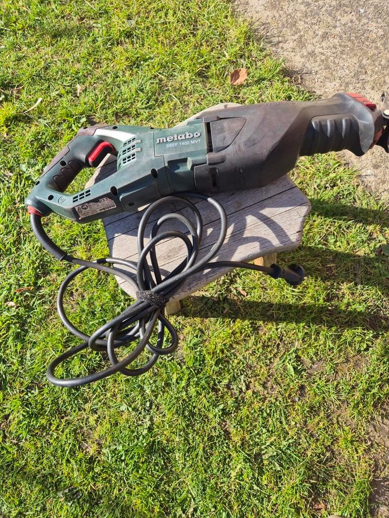 Metabo  1400w, Ophalen