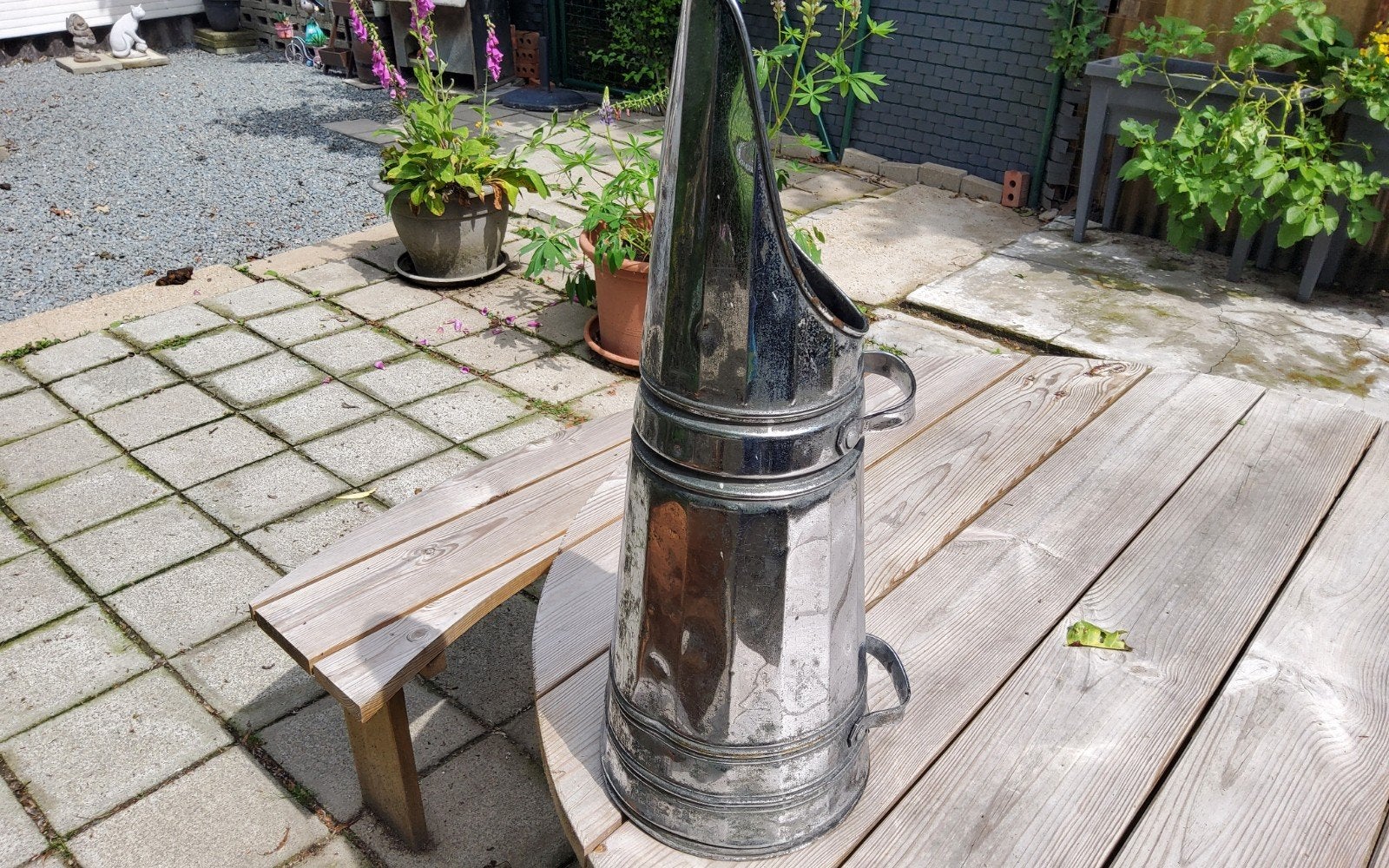 antieke kolenkan, Antiek en Kunst, Ophalen