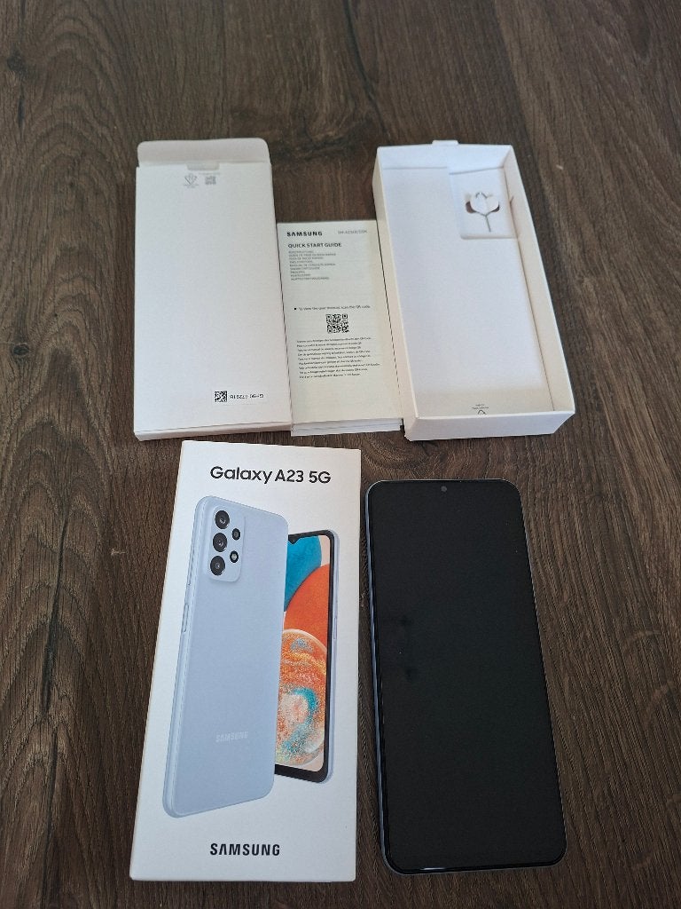 Samsung Galaxy A23 5G, Blauw, Touchscreen, 3 tot 6 megapixel, Ophalen of Verzenden