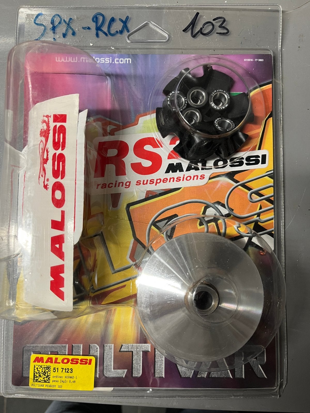 Variateur Malossi 103 SPX / RCX, Vélos & Vélomoteurs, Pièces de cyclomoteur | Oldtimers & Ancêtres, Enlèvement ou Envoi, Neuf