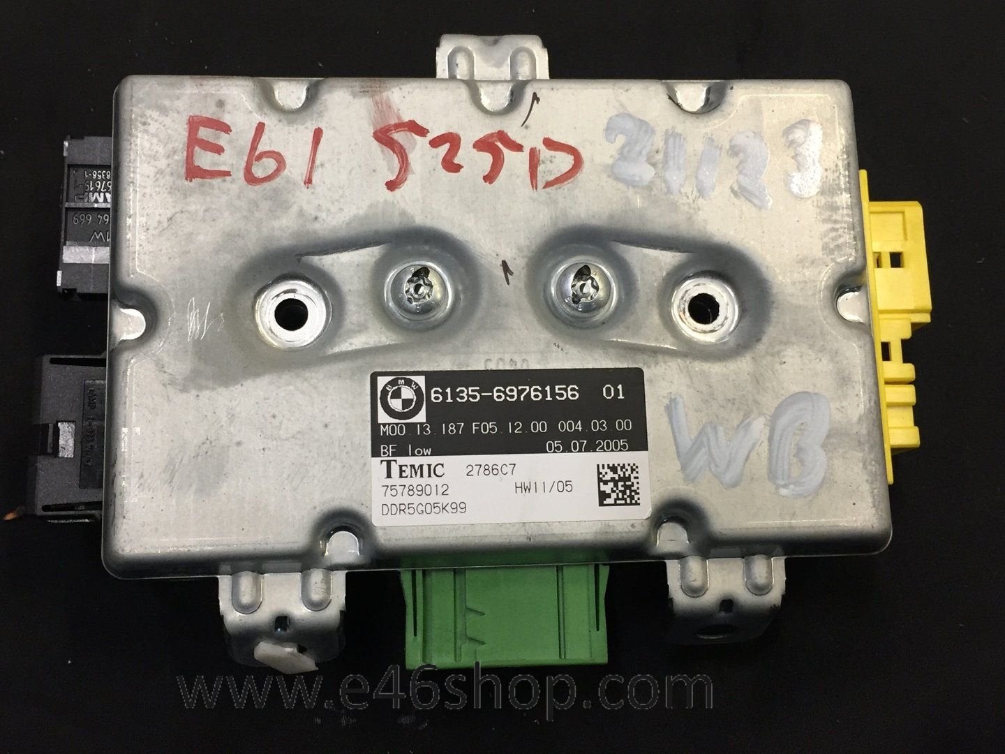 Airbag module deur BMW E60 E61 oem 6976156, -, Utilisé, -, Enlèvement ou Envoi