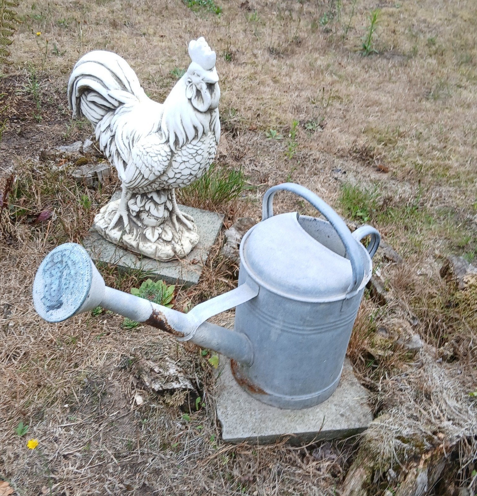 Zinken gieter, kuip, ketel, Enlèvement