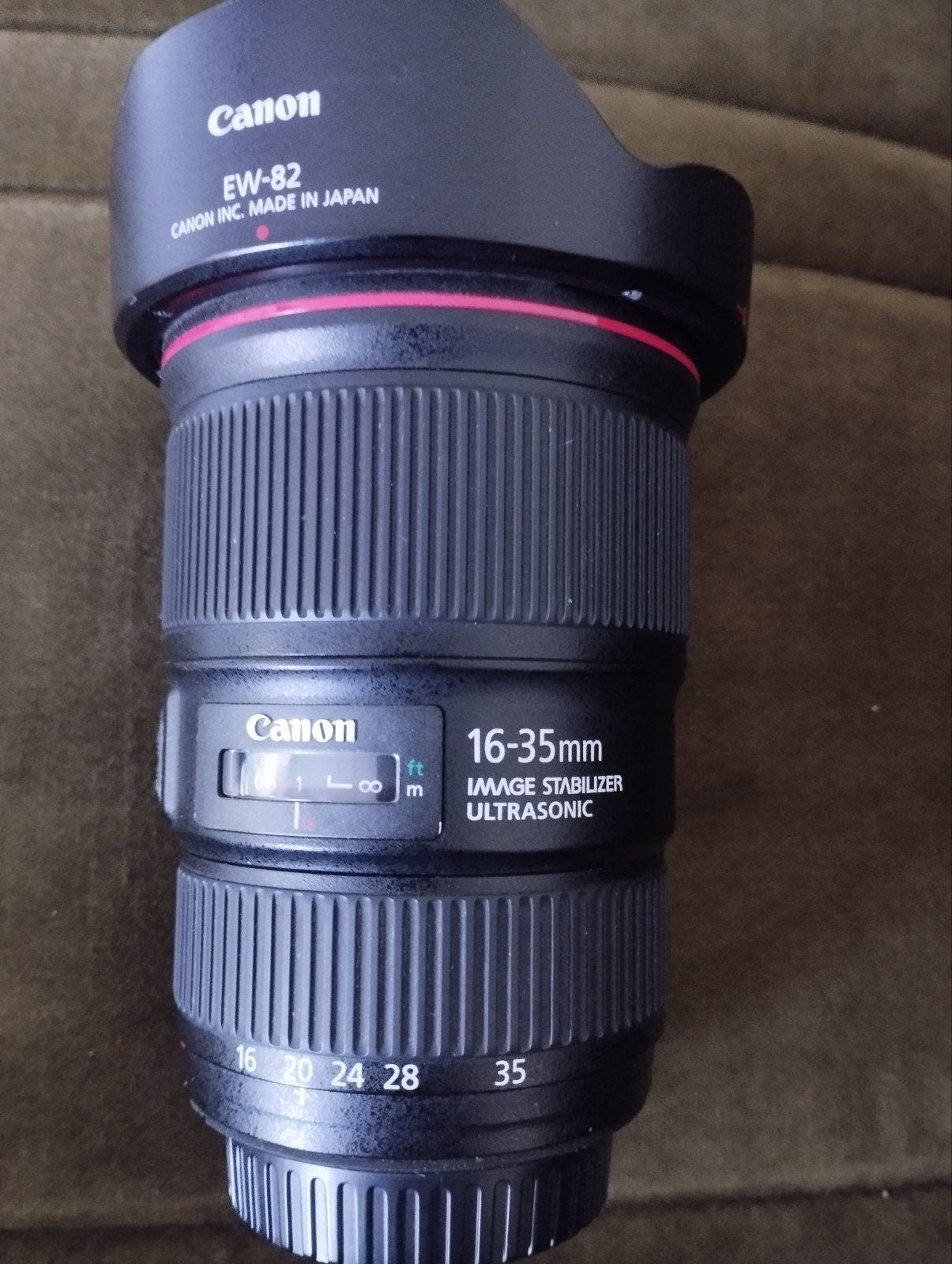 Canon EF 16-35mm 4.0 L IS USM lens, gelijk als nieuw, TV, Hi-fi & Vidéo, Autofocus, Comme neuf, Objectif grand angle, 16 mm