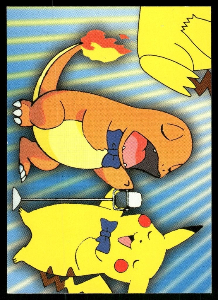 Charmander and Pikachu Singing P06/144 - Topps Seres 3 (NM), Verzenden, Gebruikt