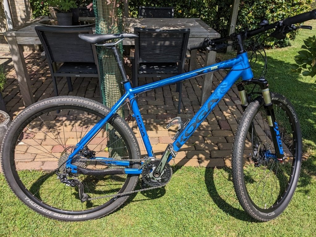 Mooie en goed onderhouden Koga 29 inch mountainbike, Fietsen en Brommers, 49 tot 53 cm, Zo goed als nieuw, Schijfrem, Ophalen