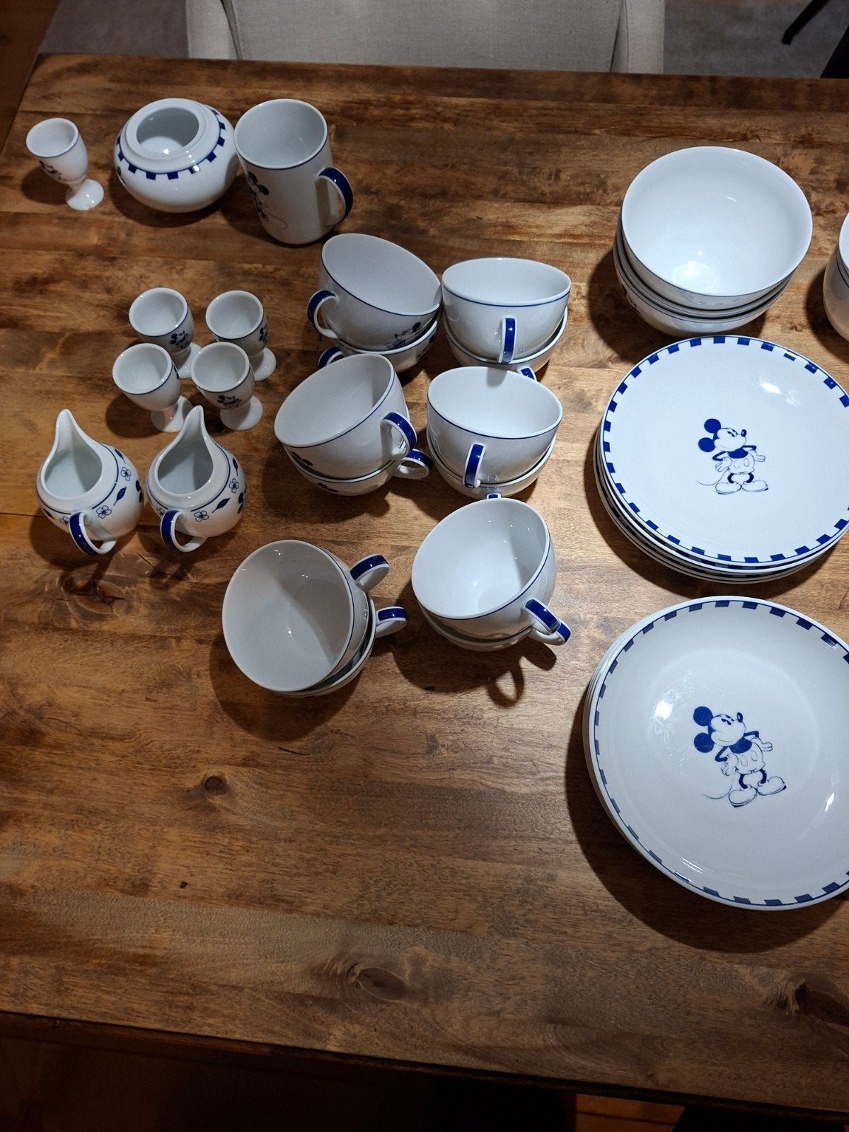 Mickey mouse guy degrenne set, Ophalen of Verzenden