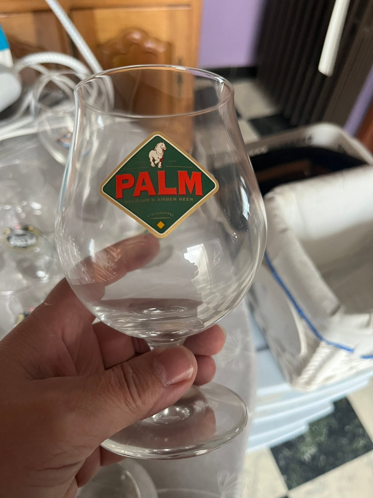 Palm bierglazen, Verzamelen, Ophalen, Gebruikt, Glas of Glazen, Palm