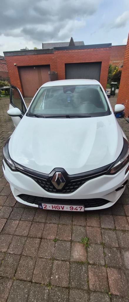 Renault clio 2020, Auto's, Voorwielaandrijving, Leder en Stof, Wit, 5 deurs