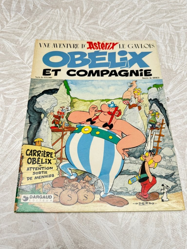 Obélix et compagnie, Livres, Enlèvement ou Envoi, Une BD, Utilisé, Goscinny - Uderzo