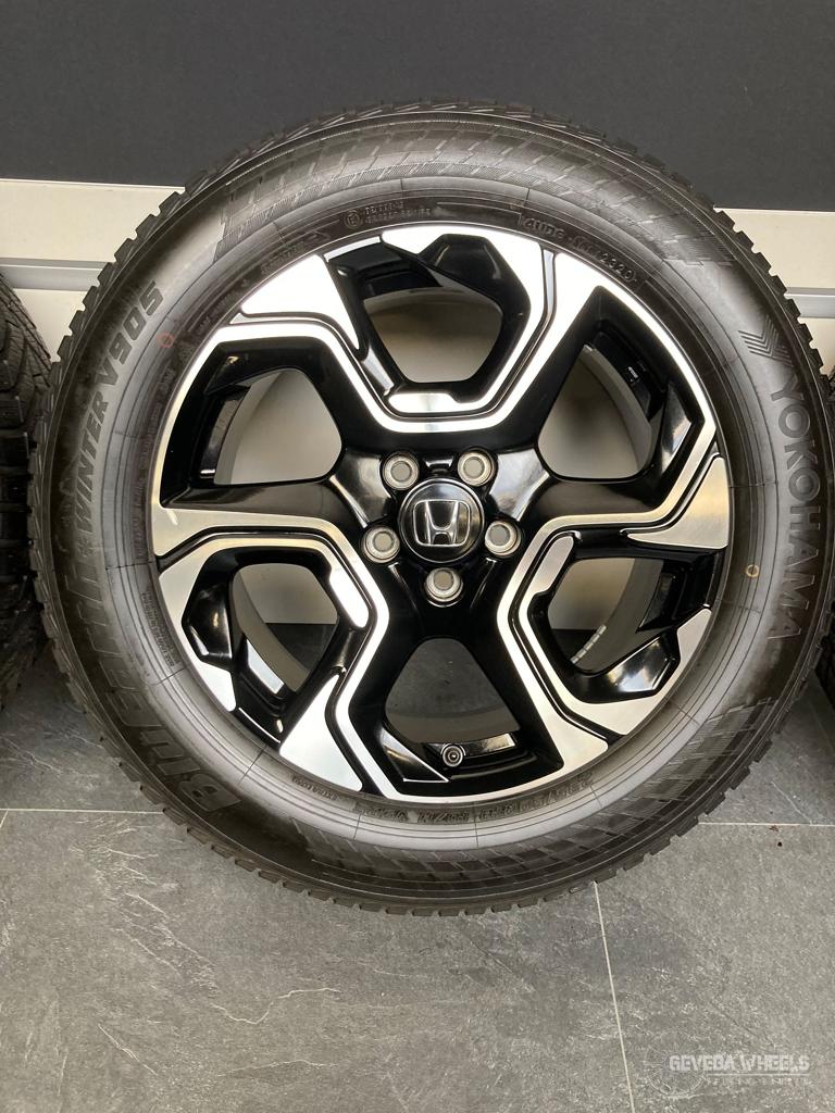 18” originele Honda CR-V CRV velgen + winterbanden 5x114.3, Auto-onderdelen, Banden en Velgen, 18 inch, Gebruikt, -, -