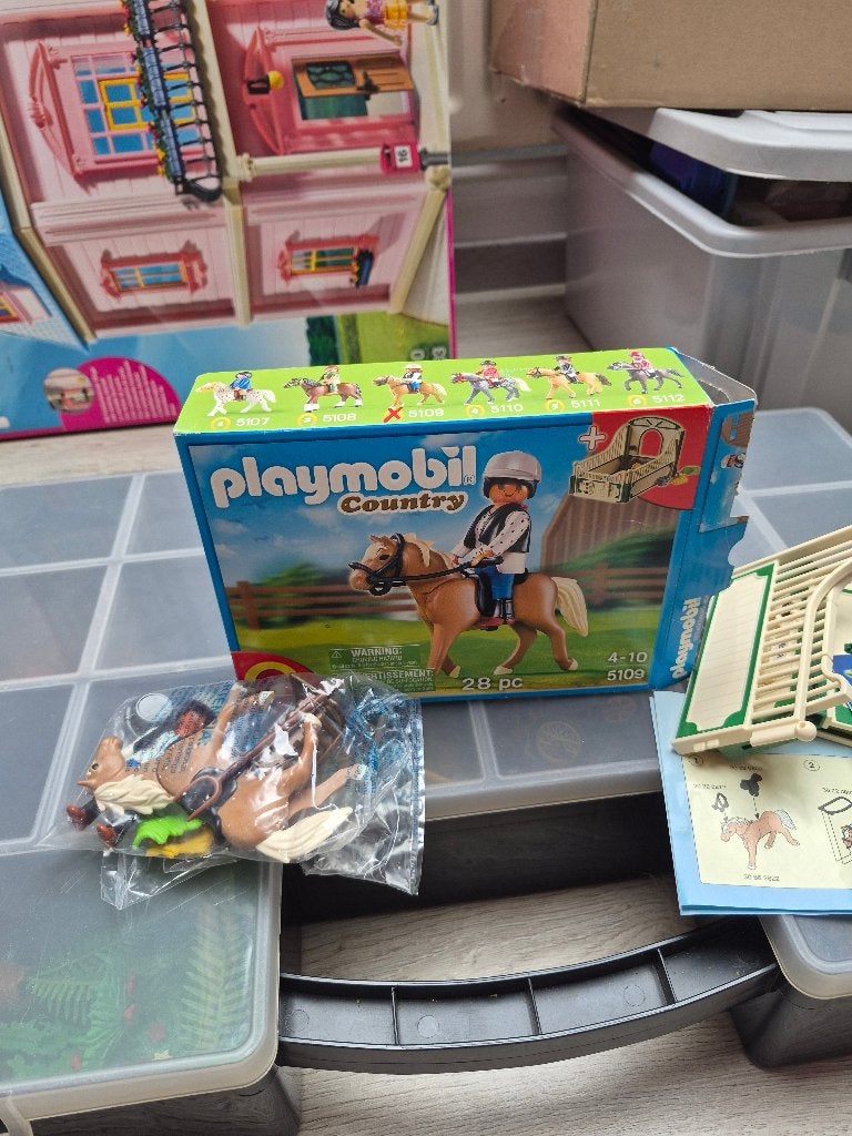 Playmobil Country 5109 (Haflinger met paardenbox), Ophalen, Complete set, Nieuw, Country