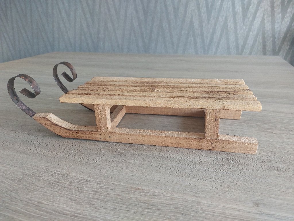 Houten slee, Enlèvement ou Envoi, Neuf