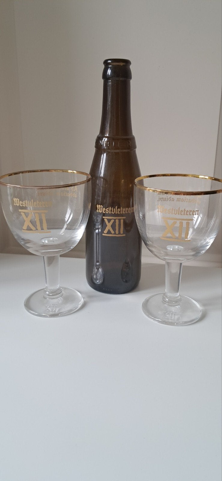 WESTVLETEREN 12 - degustatieglazen, Ophalen