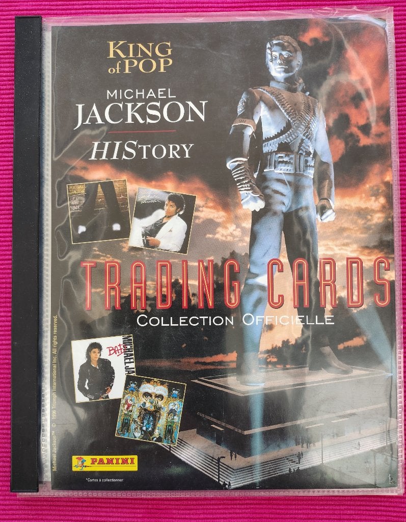 Michael Jackson Panini plaatjes, Ophalen of Verzenden, Zo goed als nieuw, Foto of Kaart