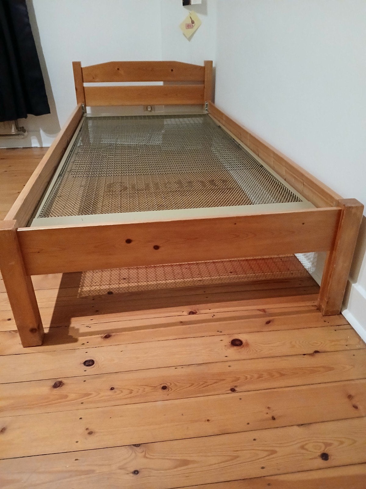 Lit individuel, 90 cm, Une personne, Brun, Enlèvement