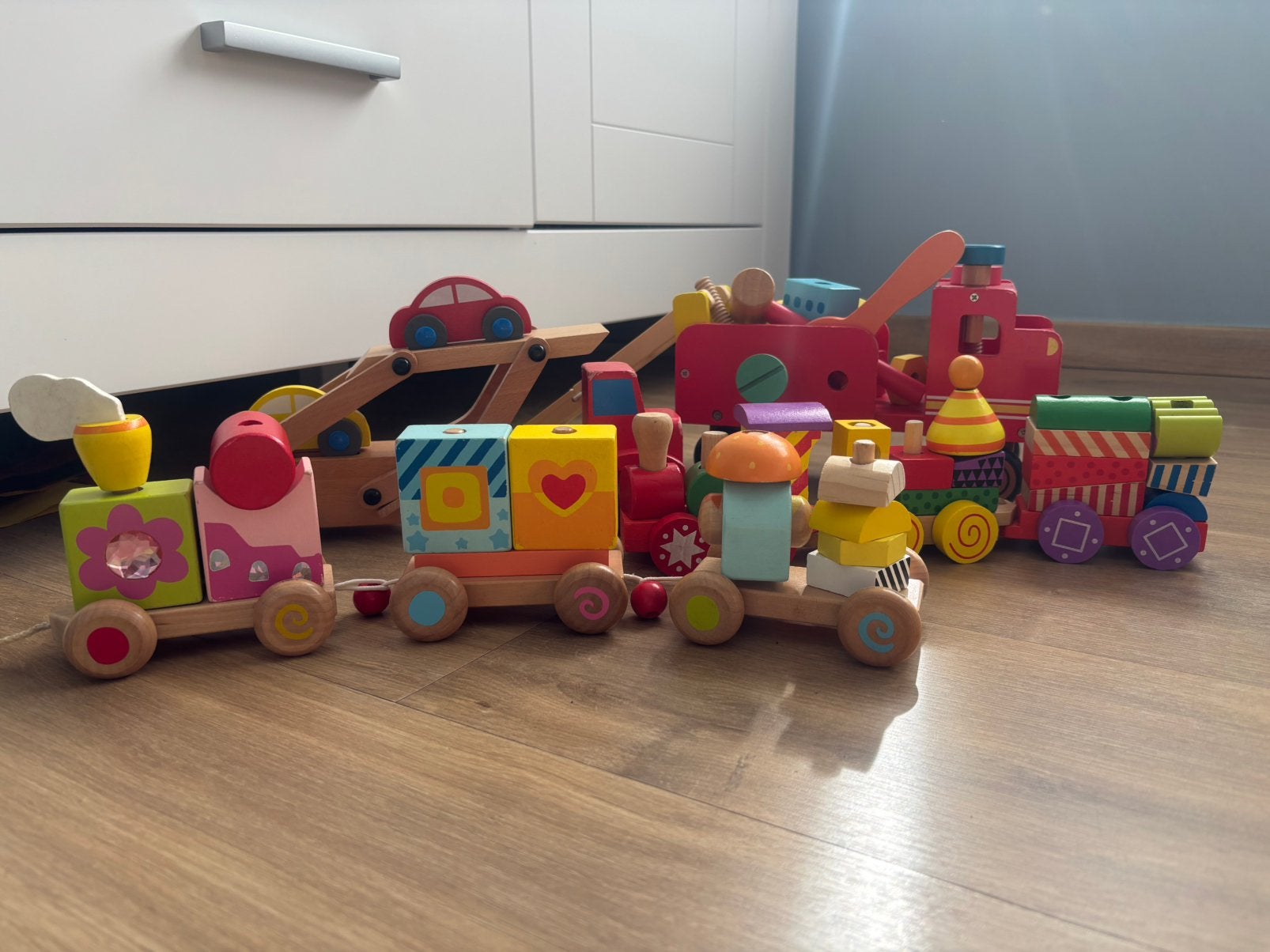 Set van houten speelgoed, Enlèvement, Utilisé