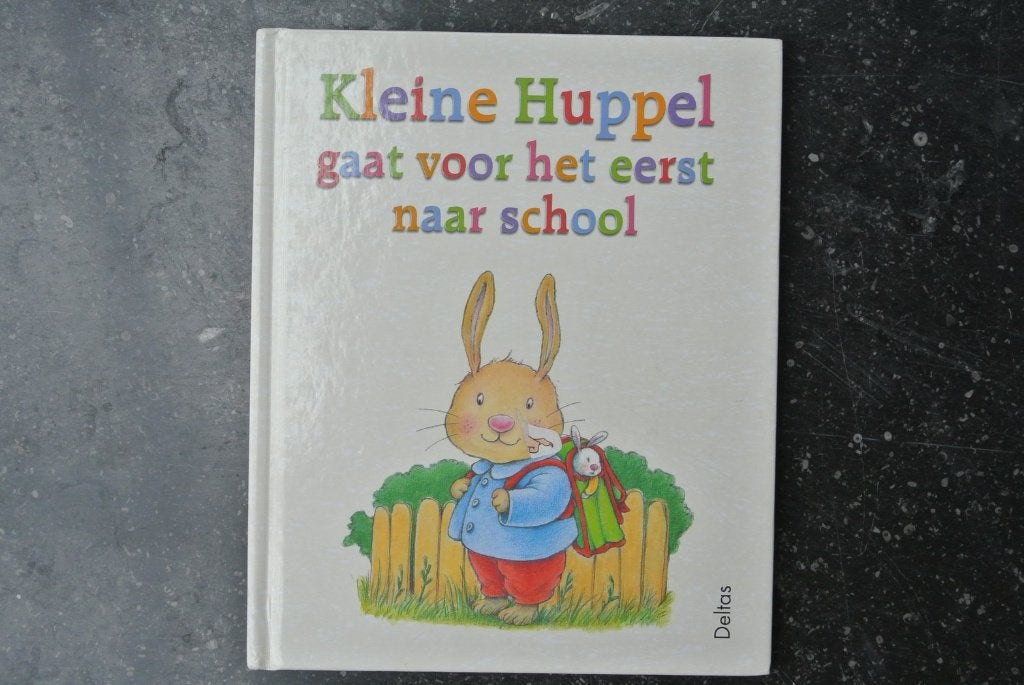 Kleine Huppel gaat voor het eerst naar school, Boeken, Ophalen of Verzenden