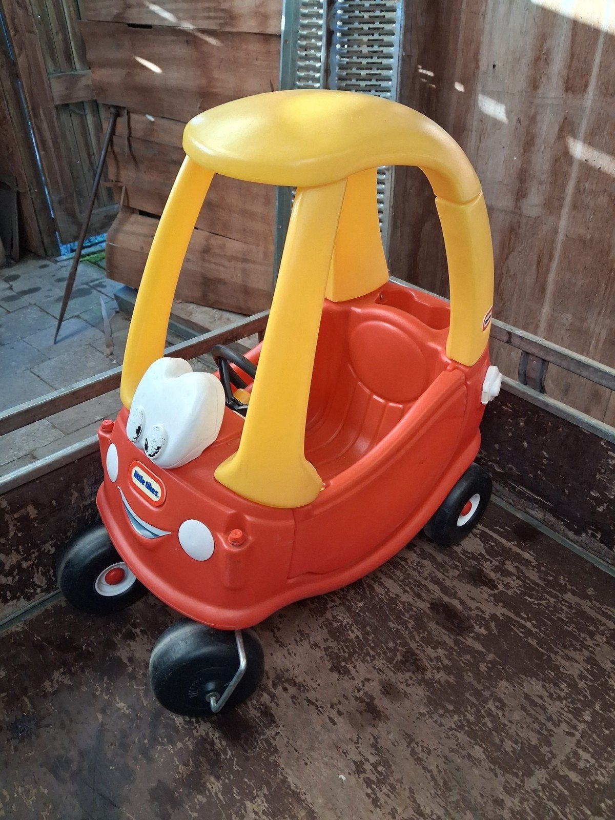 Loopauto step tractor fiets schuifaf auto, Ophalen, Gebruikt
