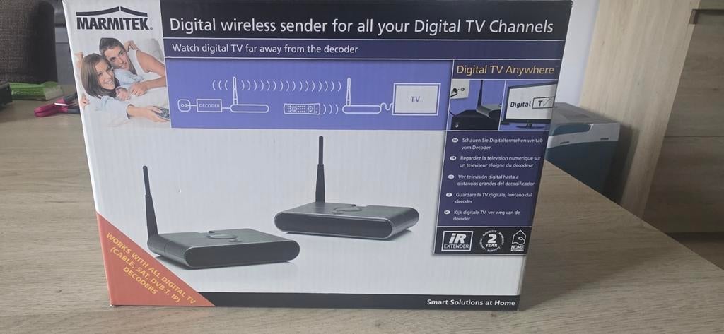 MARMITEK digitale draadloze zender/ontvanger, Audio, Tv en Foto, Ophalen of Verzenden, Zo goed als nieuw