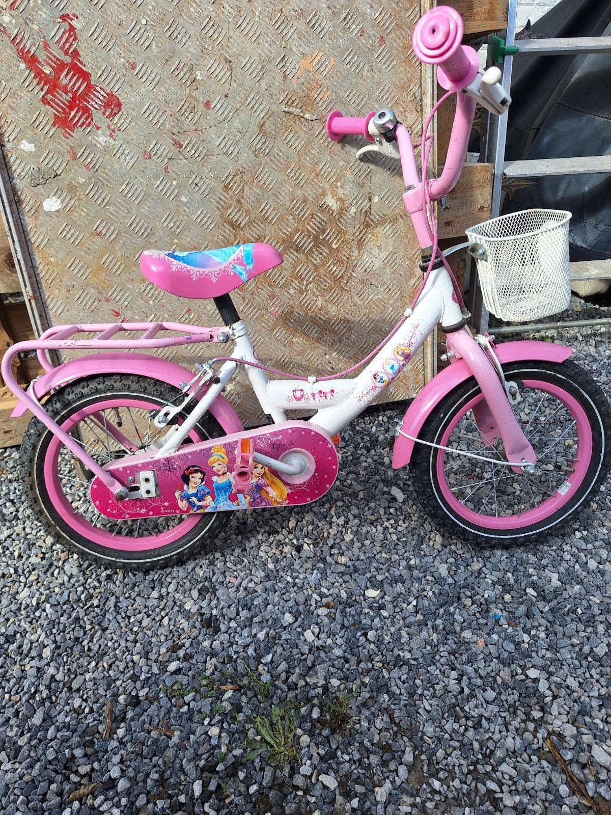 vélo enfant disney, Enlèvement