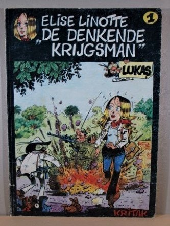 ELISE LINOTTE, 1, De denkende krijgsman, goede staat, Boeken, Stripverhalen, Ophalen