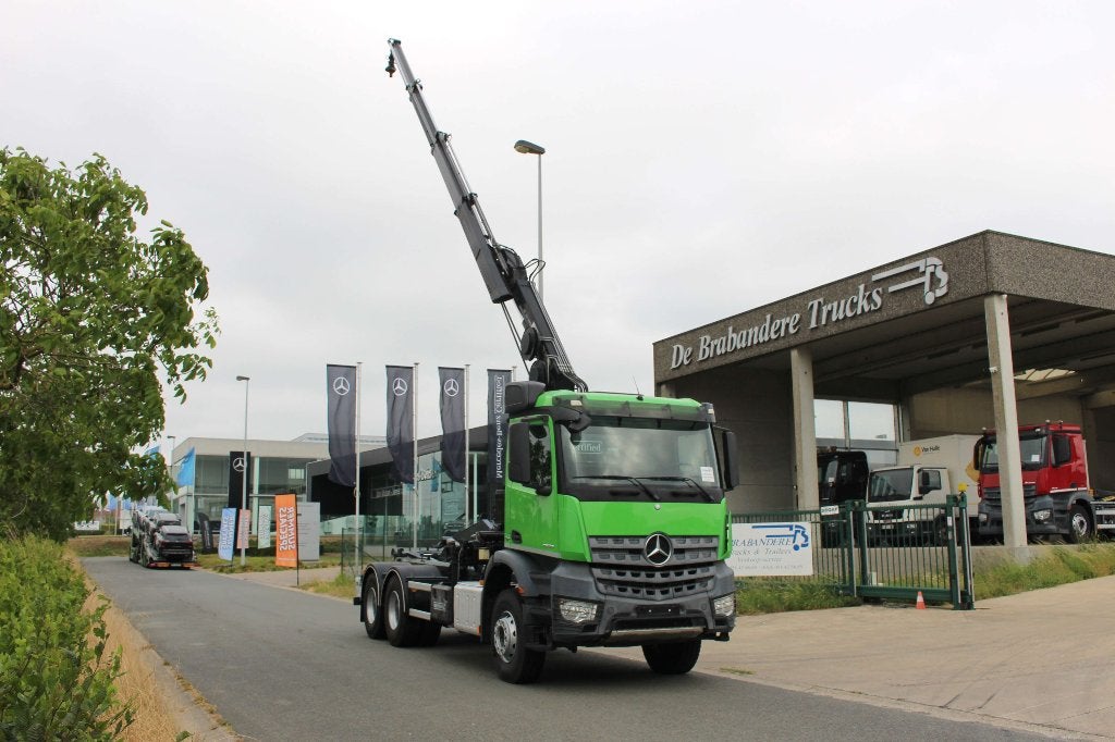 Mercedes AROCS 2636 6x4 - 183.300 km - EURO 6 - HIAB 144.3, Automaat, Euro 6, Mercedes-Benz, Bedrijf
