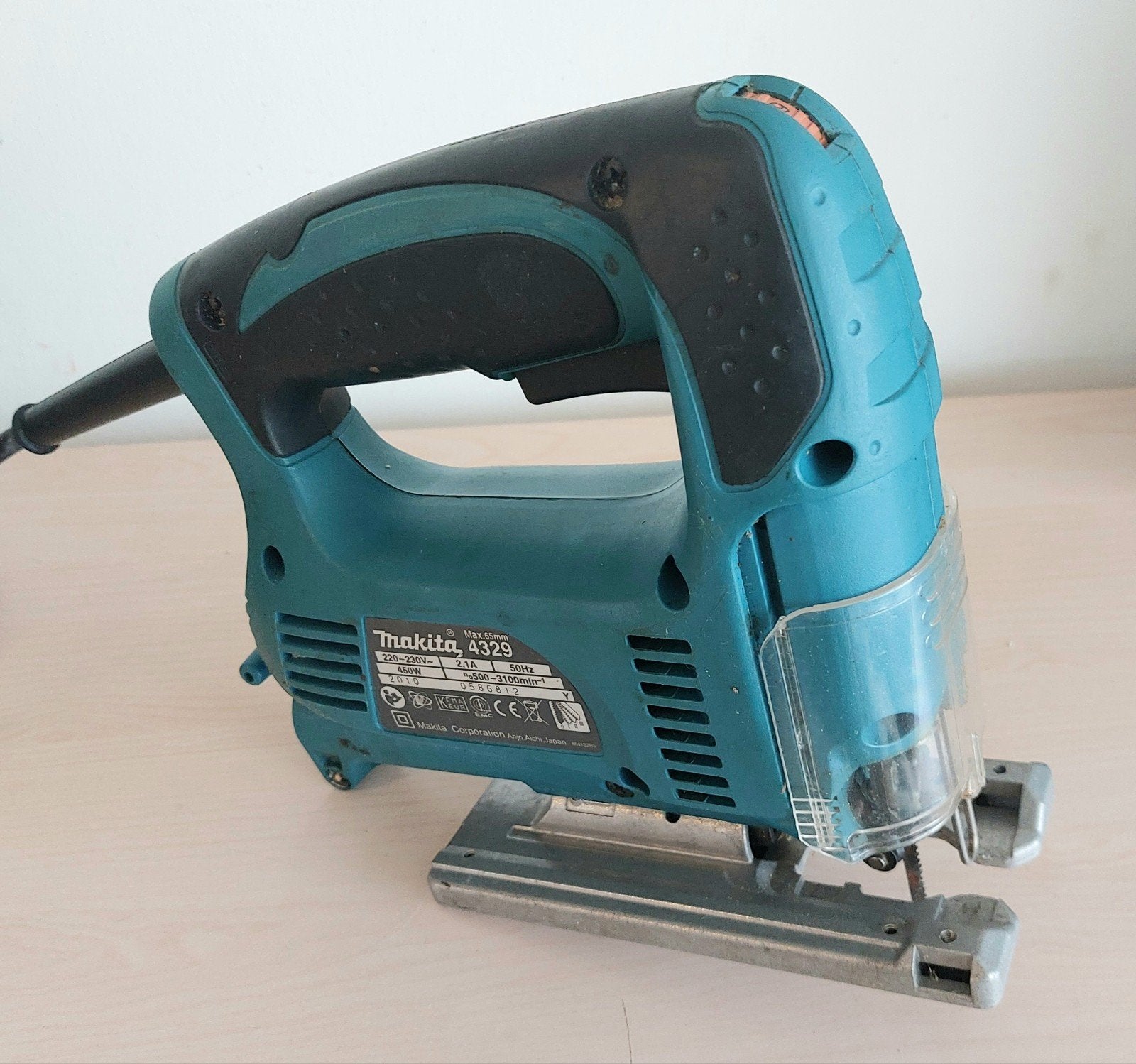 Makita 4329 legpuzzel, Gebruikt, Decoupeerzaag, Ophalen of Verzenden, Makita