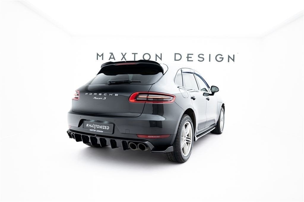 Maxton Design Porsche Macan MK1 Central Rear Spoiler Uitlaat, Envoi