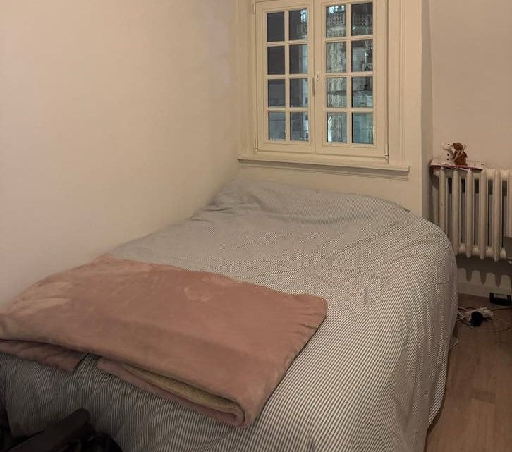 Boxspring 140x200 met grote opbergruimte, Enlèvement, Comme neuf