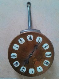 Très belle horloge murale en cuivre 45€, Antiquités & Art, Enlèvement