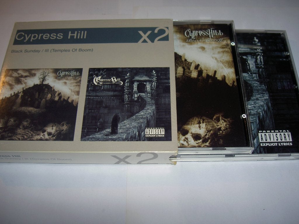 CD Cypress Hill – Black Sunday & Temples Of Boom, Ophalen of Verzenden, Gebruikt
