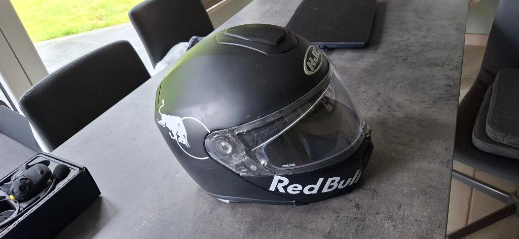 HJC rpha 90 s maat xl + optie met sena smh5 fm dual, Motoren, Systeemhelm, Dames, Ophalen of Verzenden, Tweedehands