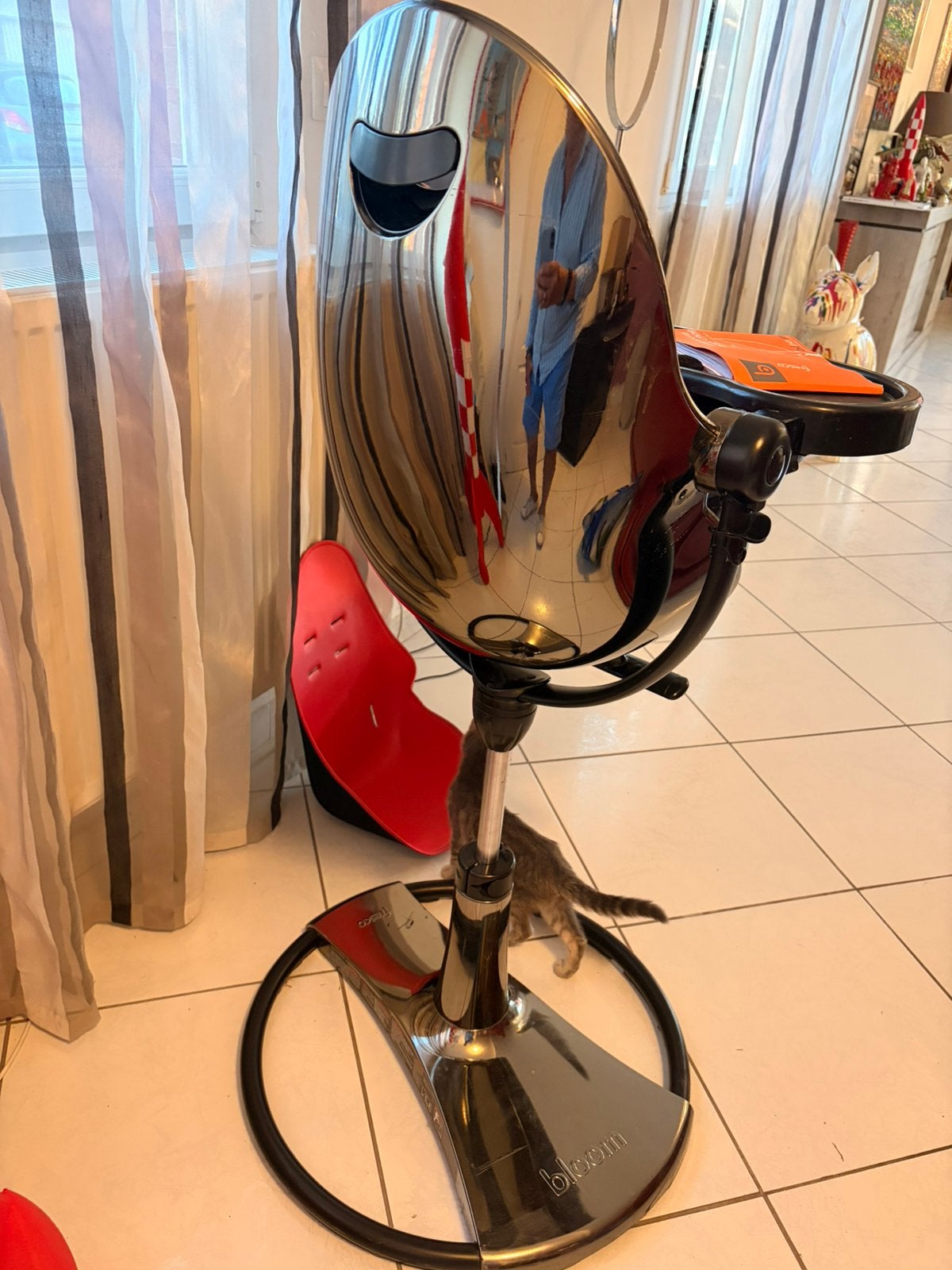 Chaise bébé, Kinderen en Baby's, Kinderstoelen, Ophalen of Verzenden, Zo goed als nieuw, Meegroeistoel, Afneembaar eetblad