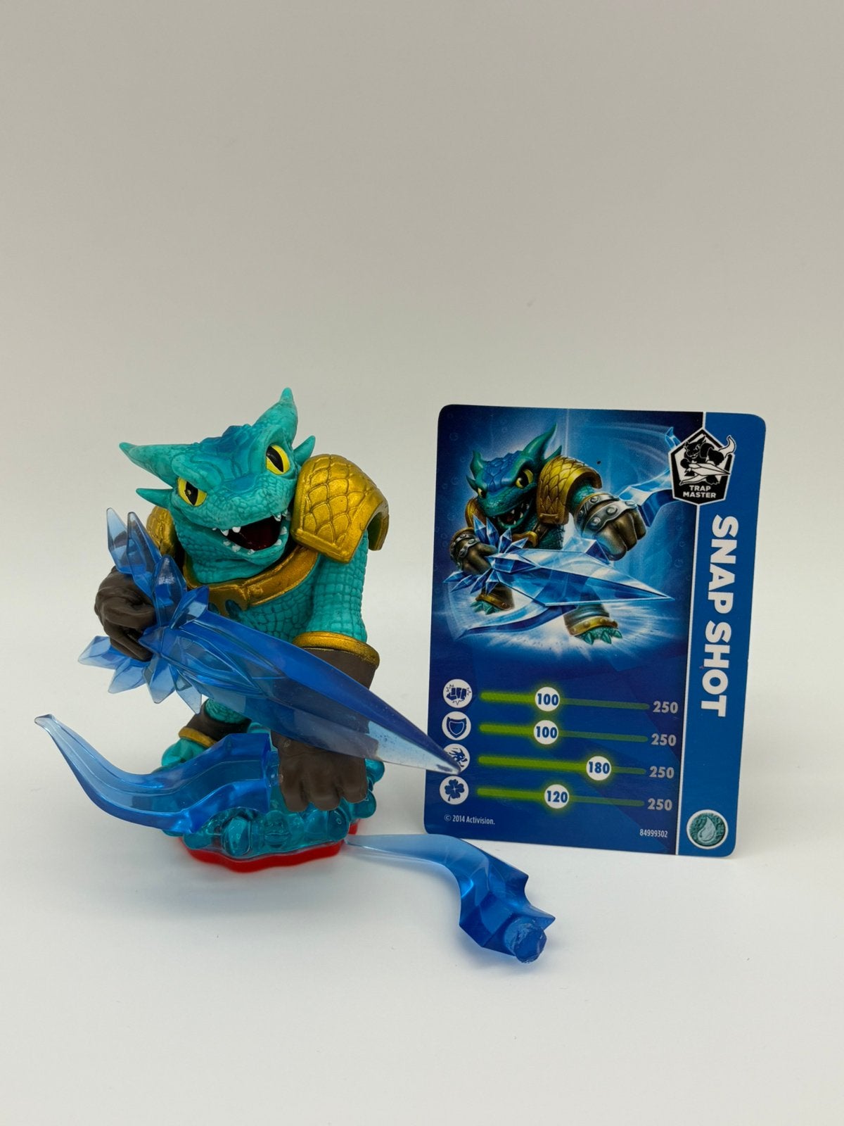 Skylanders Trap Team Snap Shot endommagé par une carte, Envoi, Comme neuf