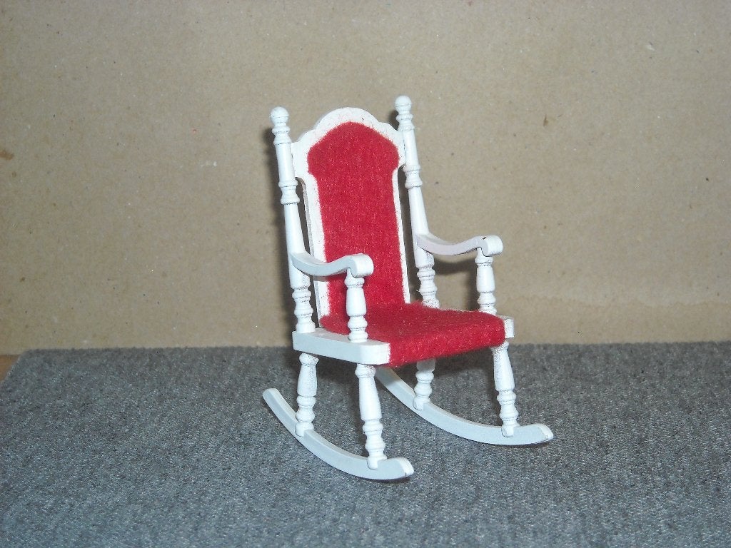 Lundby schommelstoel, Collections, Maisons de poupées & Accessoires, Enlèvement ou Envoi, Utilisé