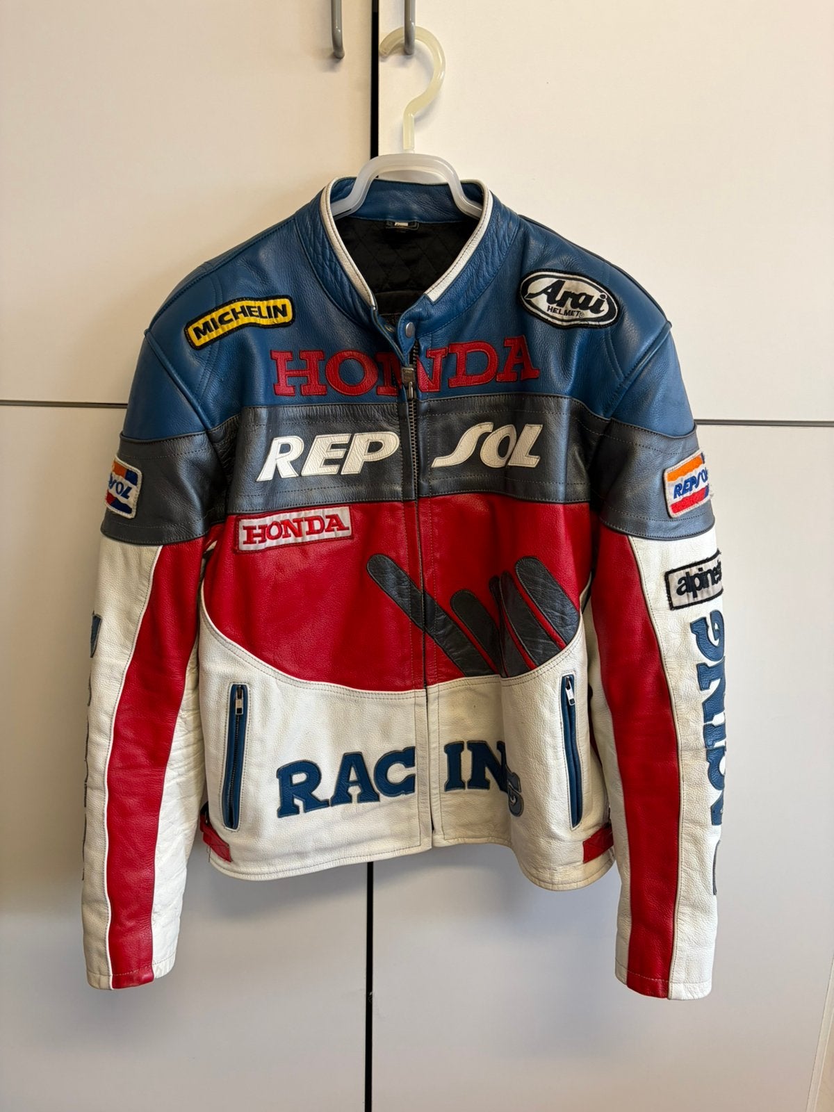 Honda Repsol motorjas vest leder leer, Motoren, Ophalen, Tweedehands, Heren, Jas | leer