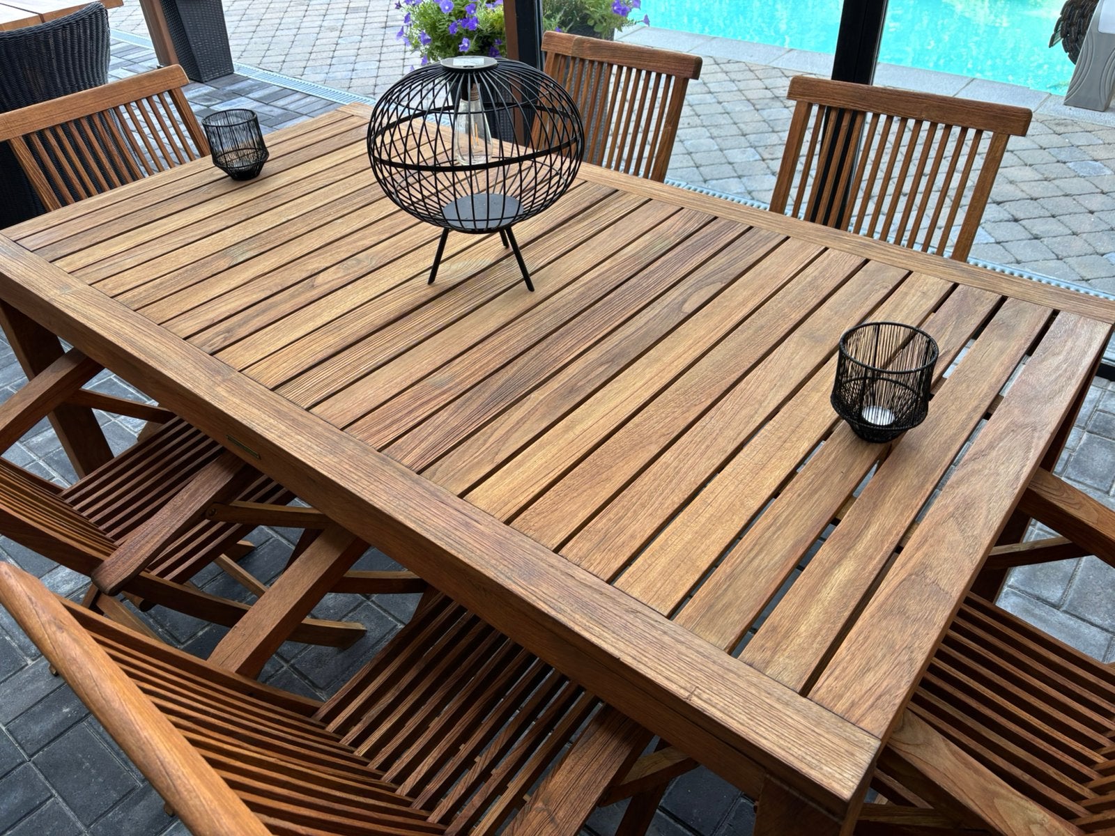 Ensemble complet de jardin Royal Botania, Jardin & Terrasse, Salons de jardin, Comme neuf, 6 places, Enlèvement