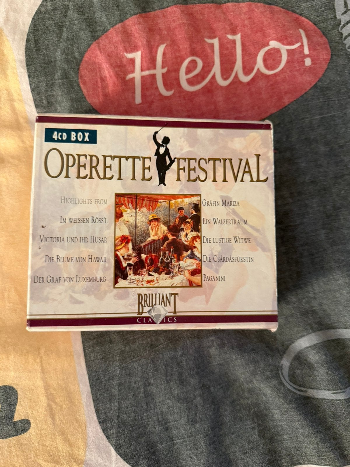Cd box operette festival, Ophalen of Verzenden, Zo goed als nieuw