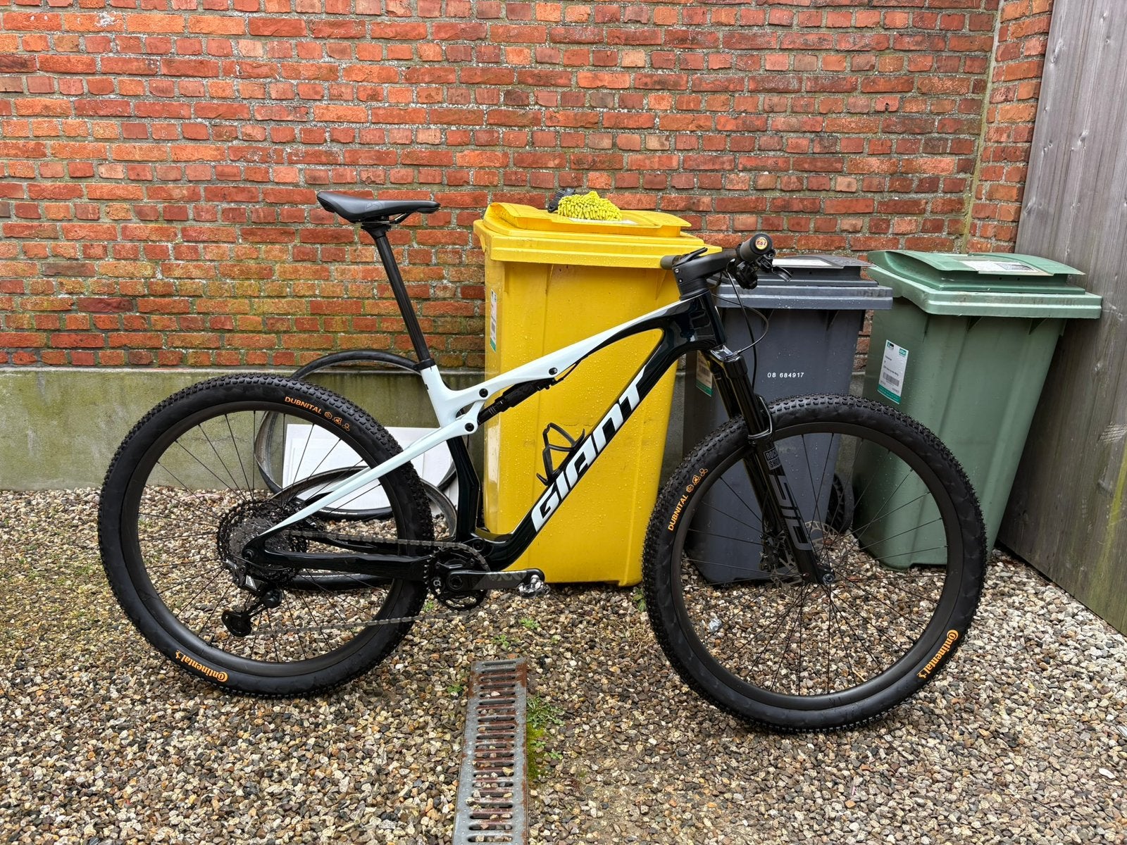 Giant Anthem custom large, Fietsen en Brommers, Ophalen, Fully, Giant, Zo goed als nieuw