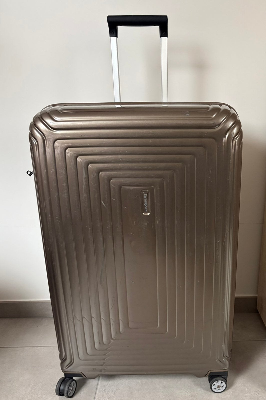 Grote koffer Samsonite, Handtassen en Accessoires, Koffers, Ophalen, Zo goed als nieuw, Hard kunststof