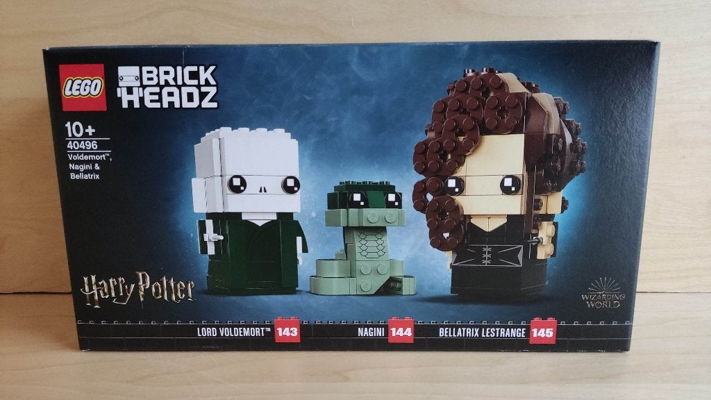 lego brickheadz 40496 voldemort, nagini & bellatrix, BrickHeadz, Lego, Nieuw, Ophalen of Verzenden
