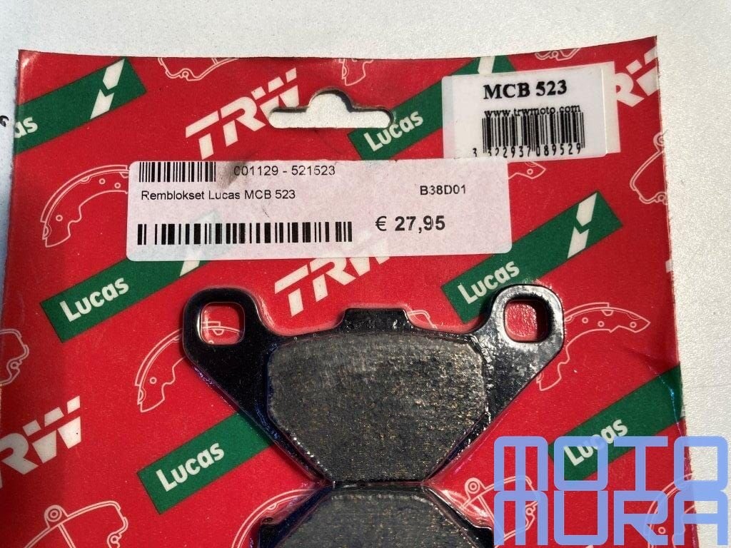 TRW MCB523 remblokken set Kawasaki KLX KLR KX 125 250 600 65, Neuf, -, -, -