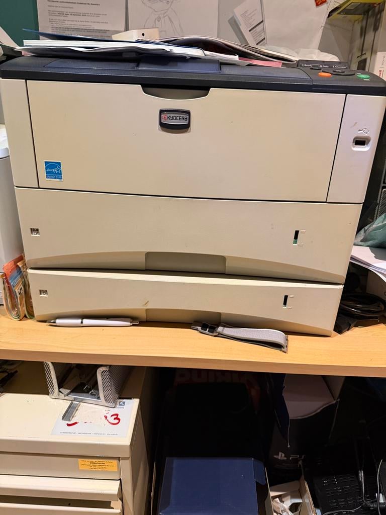 Kyocera printer ECosts) FS-6970DN, Computers en Software, Printers, Ophalen, Zwart-en-wit printen, Gebruikt, Printer