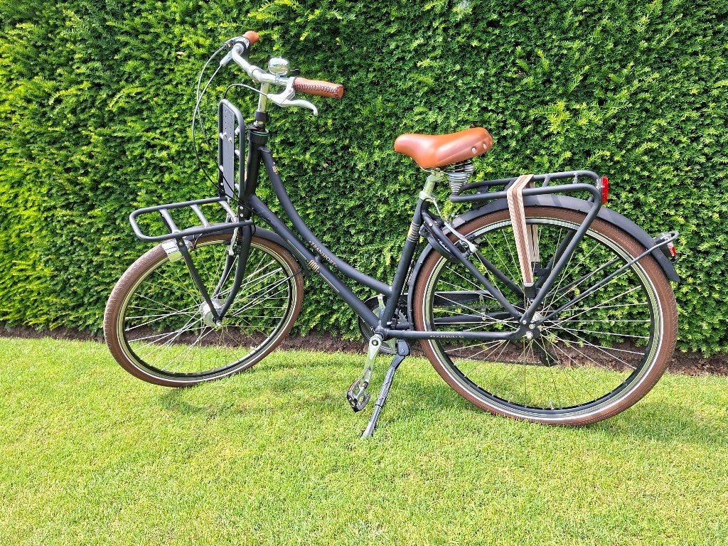 Damesfiets BNB Transport, 53 tot 56 cm, Velgrem, Versnellingen, Zo goed als nieuw