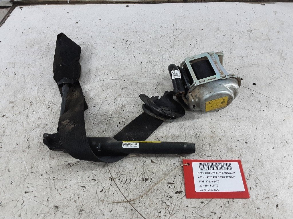 VEILIGHEIDSGORDEL LINKS VOOR Opel Grandland (X) (34197869D), Gebruikt, Opel, Opel Automobile GmbH, Kontakt-opel@opel.com