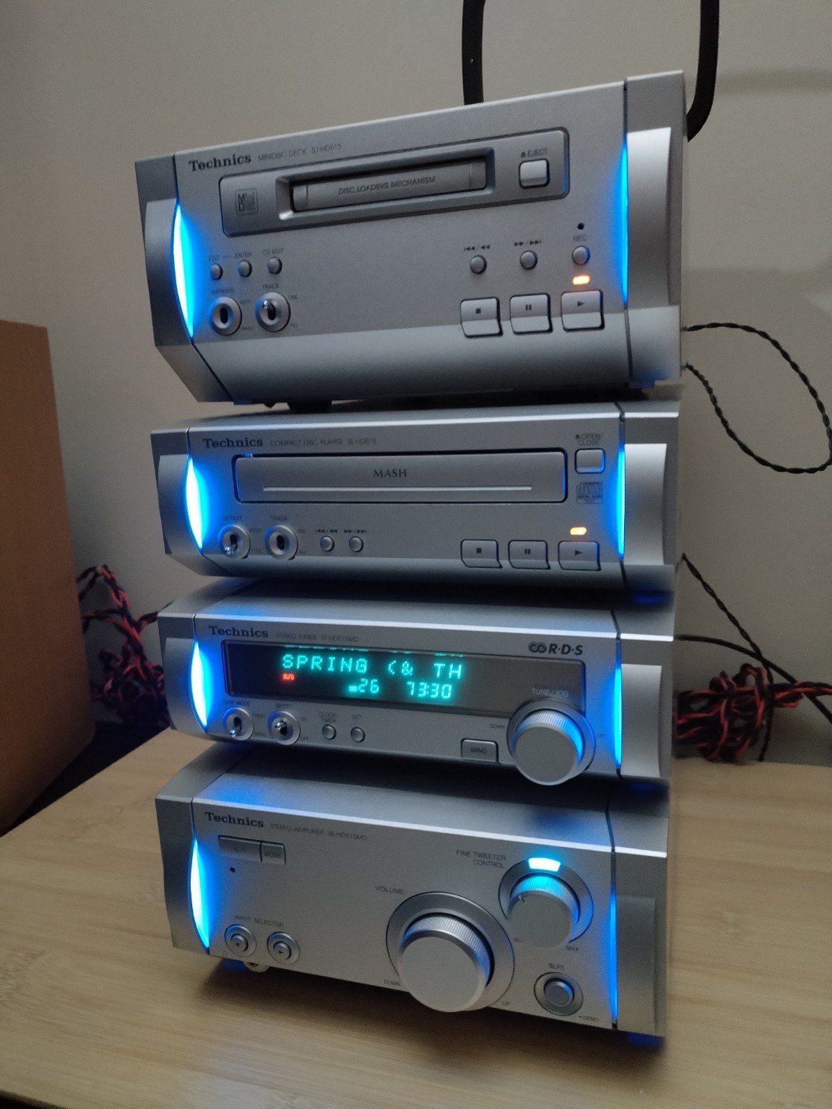 technics mini stereo, Ophalen